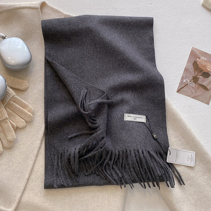 Soft Tassel Scarf Shawl