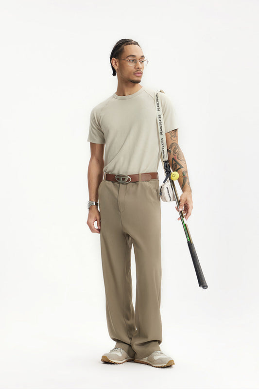 Men's Wide Leg Dress Pants - VibreMode