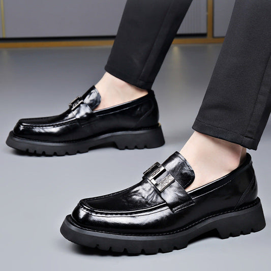 Kagen Men's Leather Loafers - VibreMode