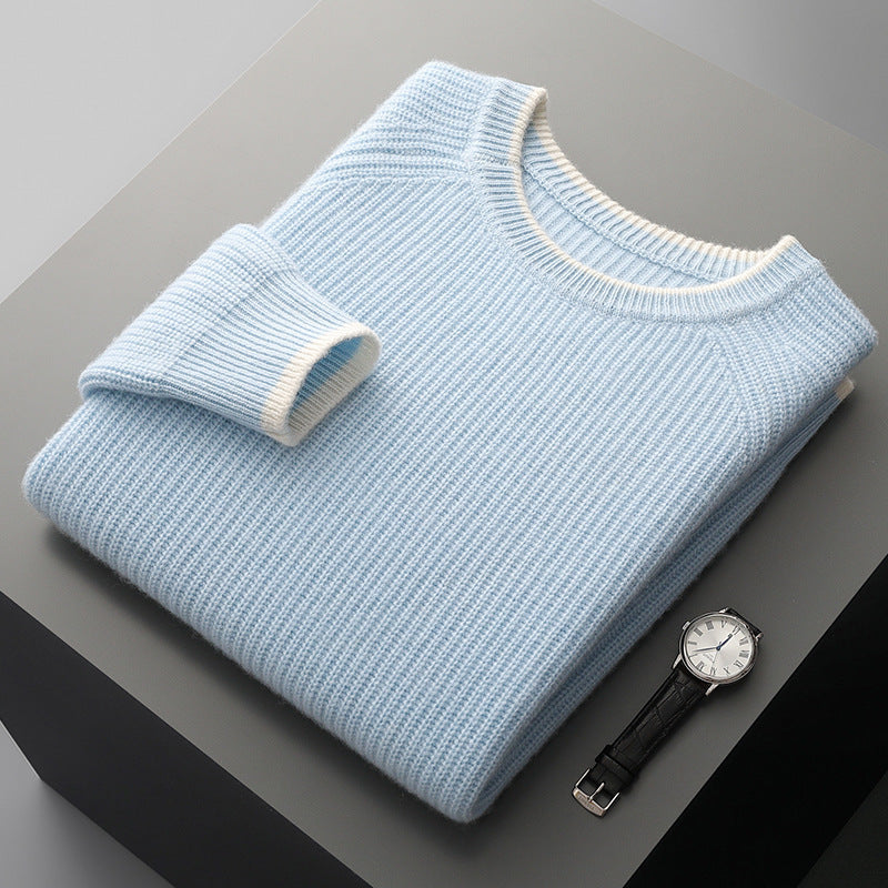 Men's Merino Wool Sweater - VibreMode