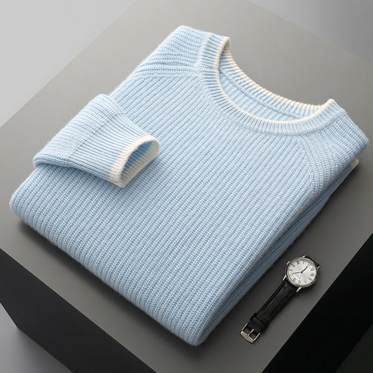 Men's Merino Wool Sweater - VibreMode