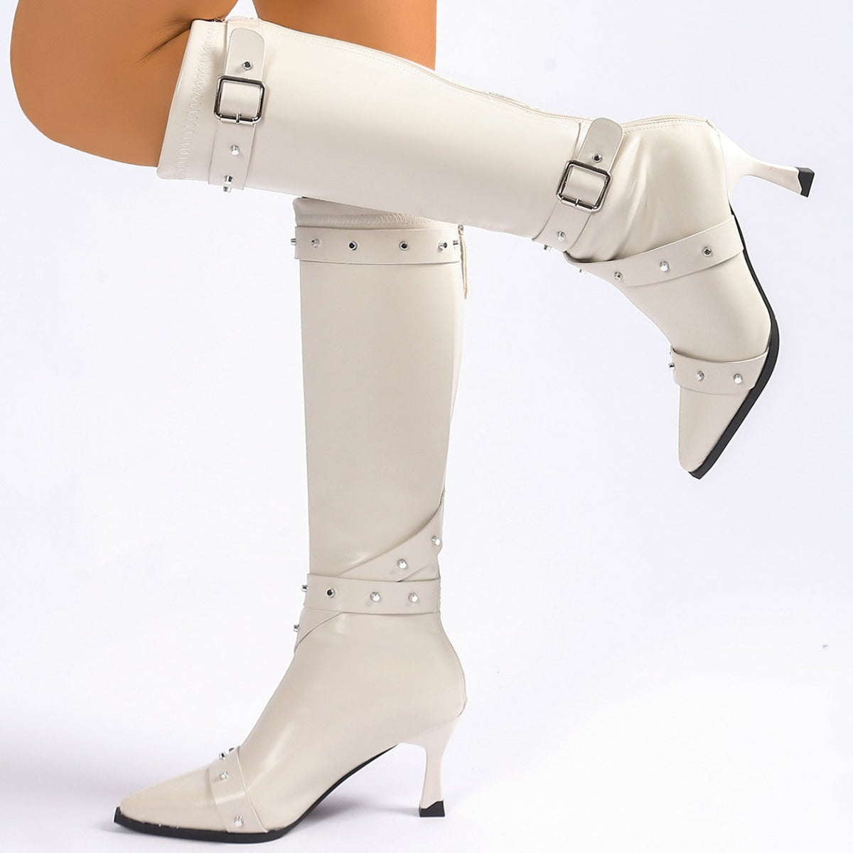 Clean Leather Ankle Boots