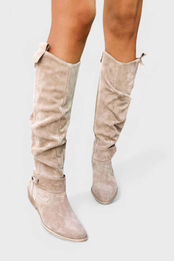 Classic Vintage Knee High Boots