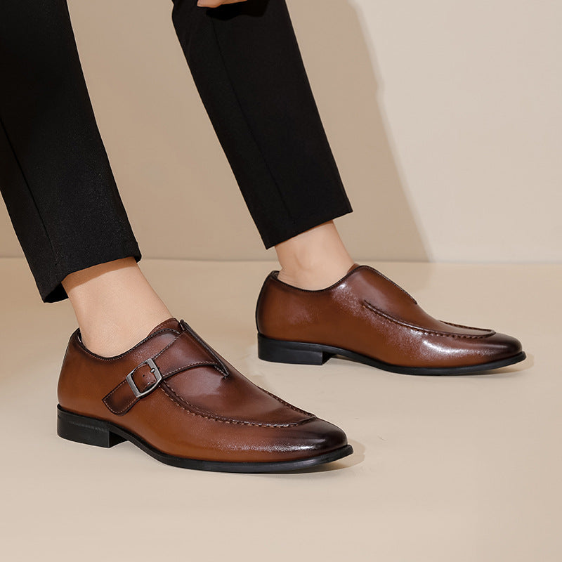 Classic Slip On Leather Loafers