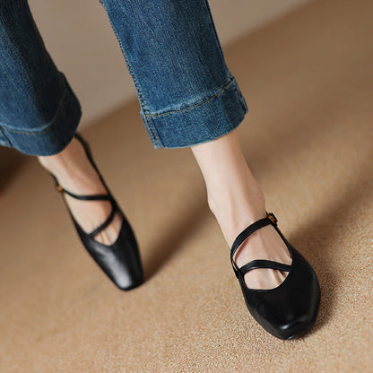 Premium Real Leather High Heels
