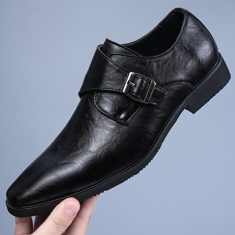 Genuine Brown Leather Footwear