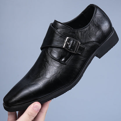 Genuine Brown Leather Footwear