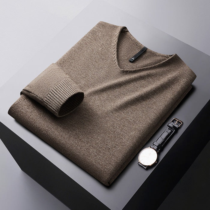 Classic Crew Neck Pullover Sweater