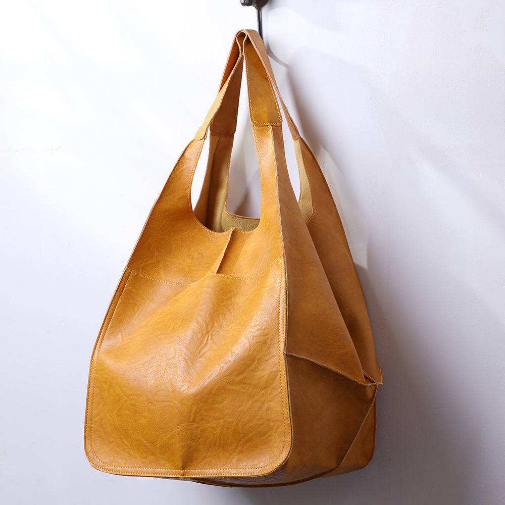 Women's Vintage Leather Shoulder Bag