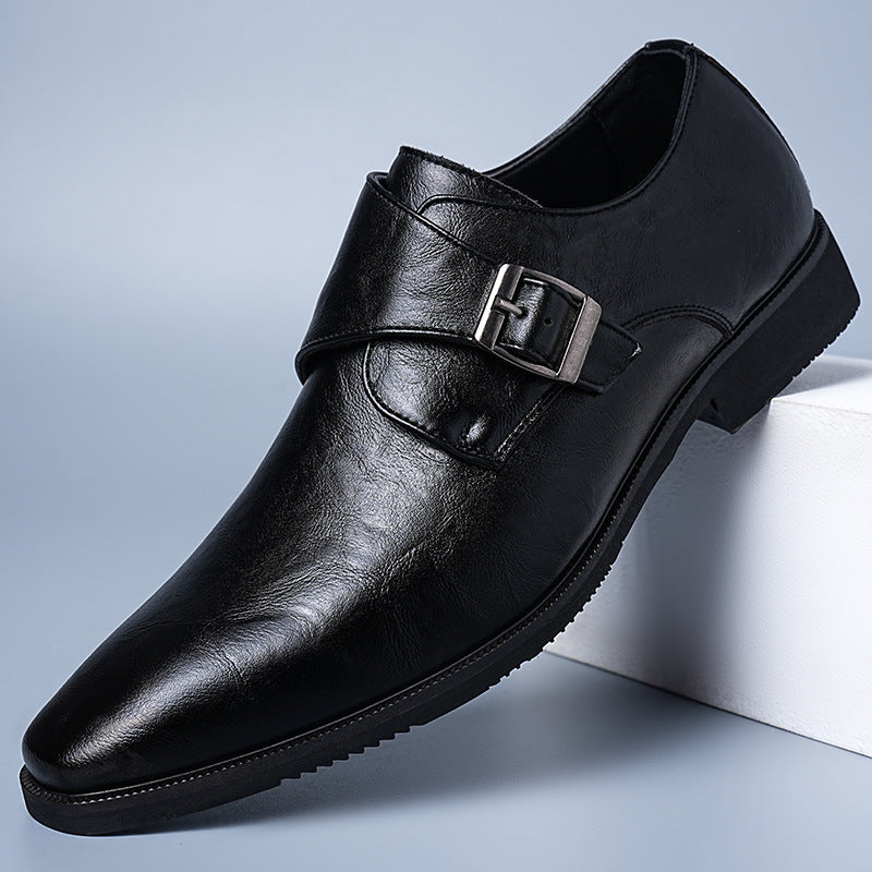 Genuine Brown Leather Footwear