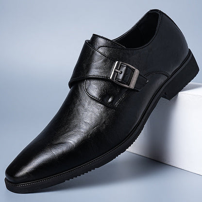 Genuine Brown Leather Footwear