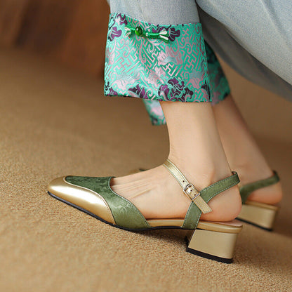Classic High Heel Slingbacks