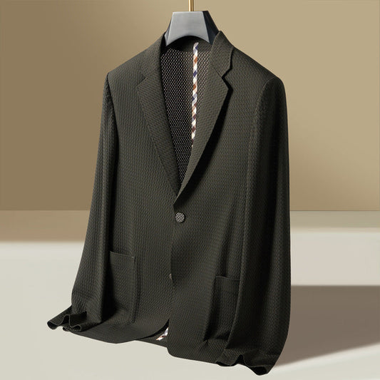 Amadeus Men's Two Button Blazer - VibreMode