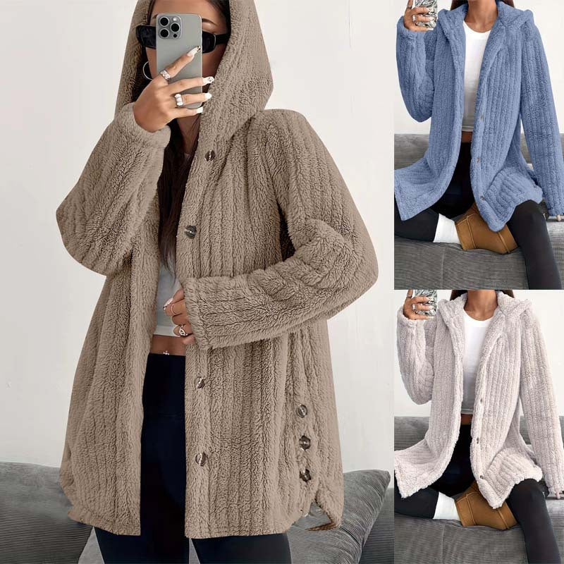 Kendall Cozy Hooded Sweater Cardigan