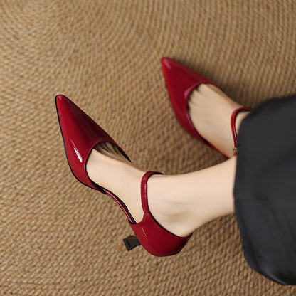 Authentic Premium Leather High Heels