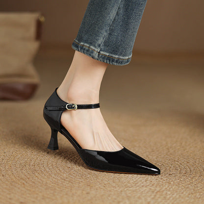 Authentic Premium Leather High Heels