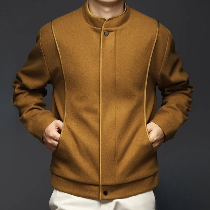 Men's Stand Collar Jacket - VibreMode