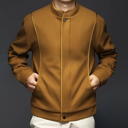 Men's Stand Collar Jacket - VibreMode