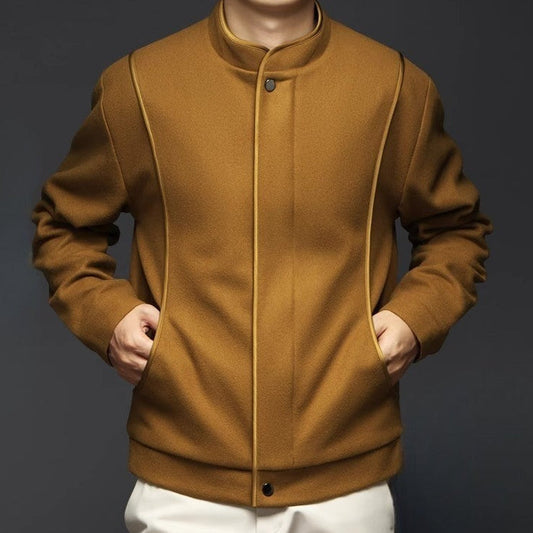 Men's Stand Collar Jacket - VibreMode