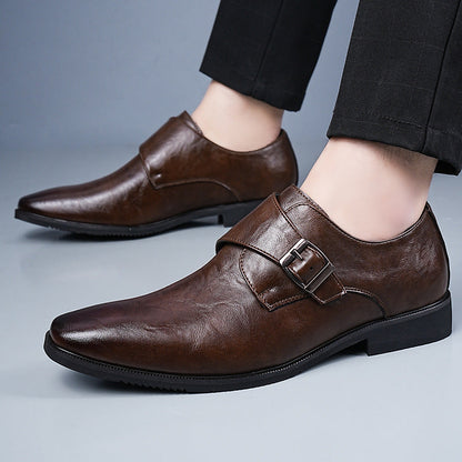 Genuine Brown Leather Footwear