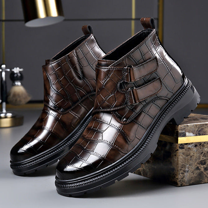 McCarthy Women's Leather Ankle Boots - VibreMode
