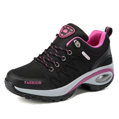 Trail Running Support Shoe - Black Pink