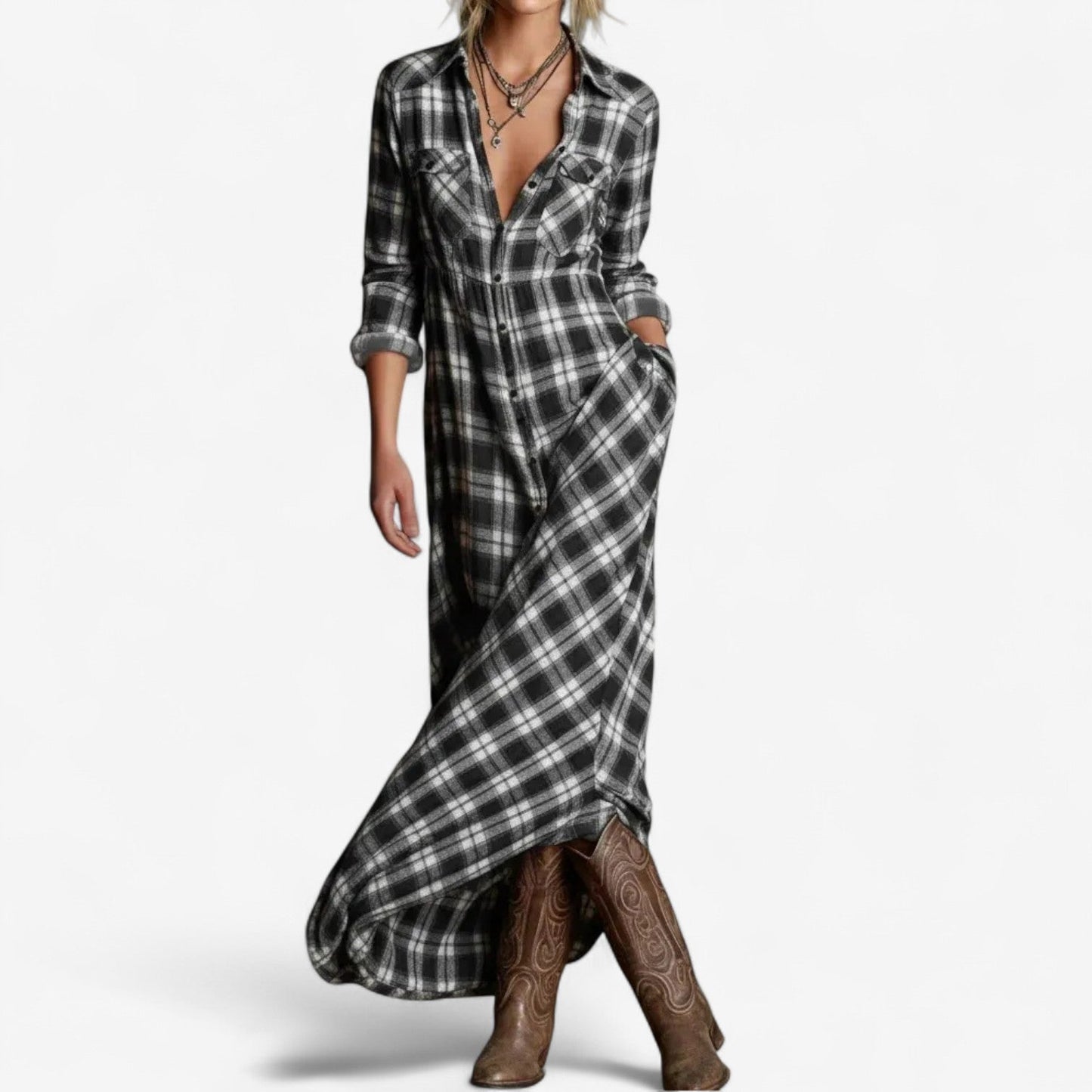 Classic Elegant Long Dress