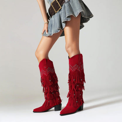 Willow Suede Mid-Calf Boots - Jack Hafford