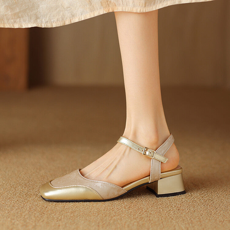 Classic High Heel Slingbacks
