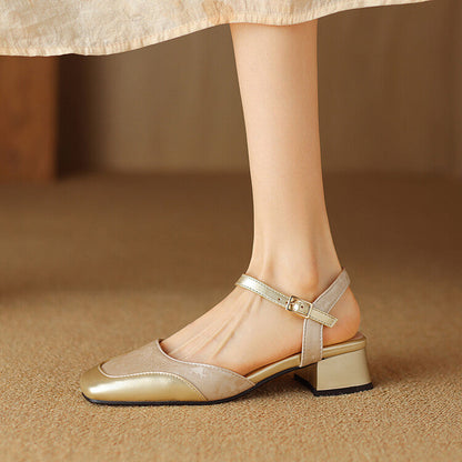 Classic High Heel Slingbacks