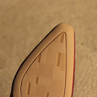 Authentic Leather High Heel Sandals