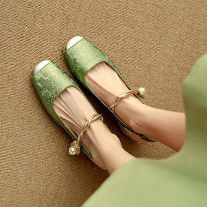 Luxury High Heel Leather Shoes