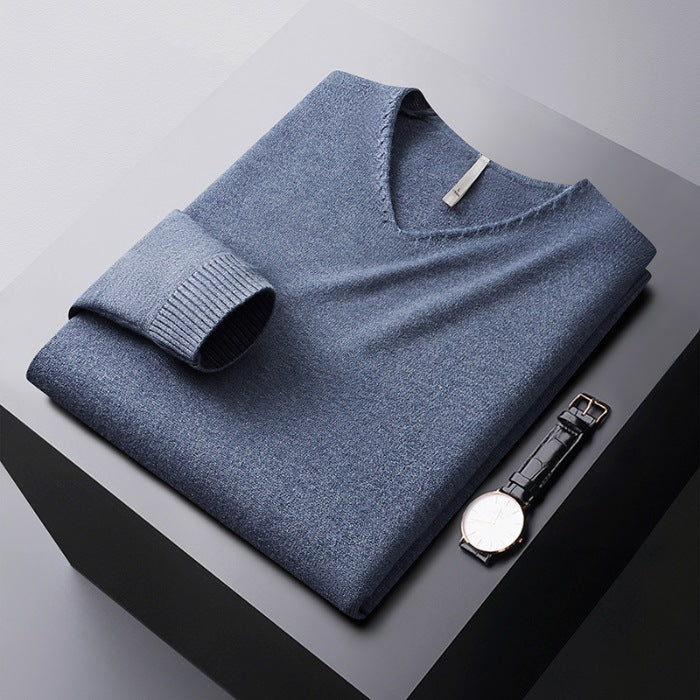 Classic Crew Neck Pullover Sweater