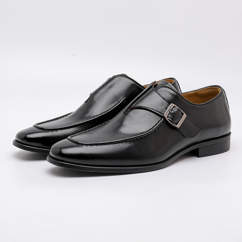 Classic Slip On Leather Loafers