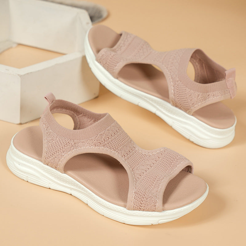 Comfortable Walking Sandals for Women with Mesh and Grip Sole