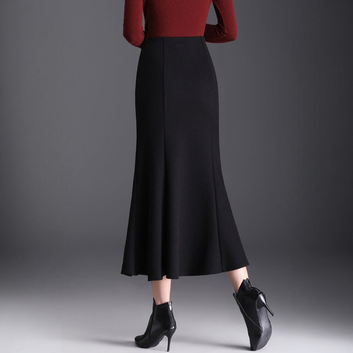 Lina Midi Flared Skirt - Jack Hafford