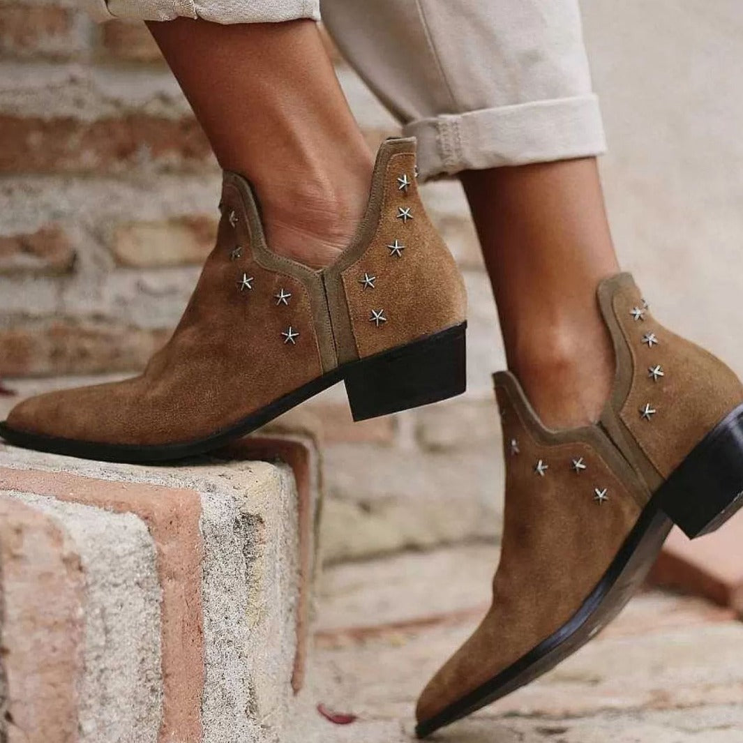Embroidered Western Cowboy Boots