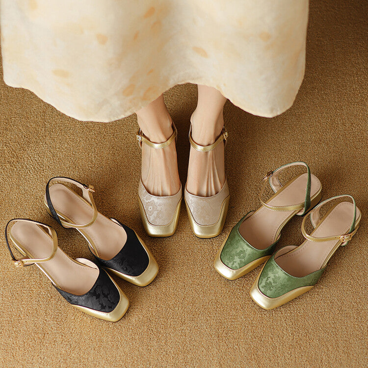 Classic High Heel Slingbacks