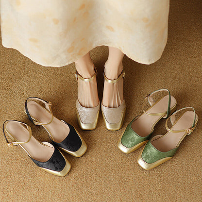 Classic High Heel Slingbacks