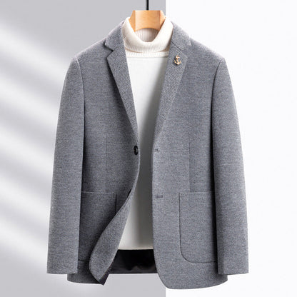 Warm Italian Wool Overcoat