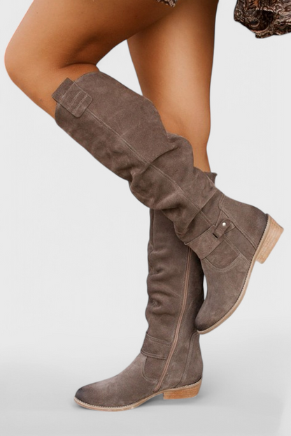 Classic Vintage Knee High Boots
