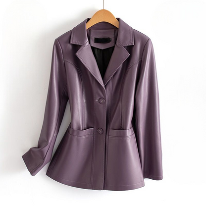 Bellatrix Lambskin Leather Jacket - Jack Hafford
