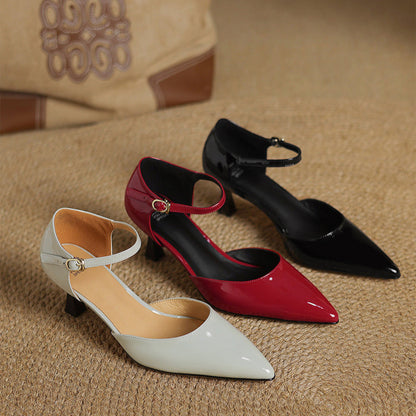 Authentic Premium Leather High Heels