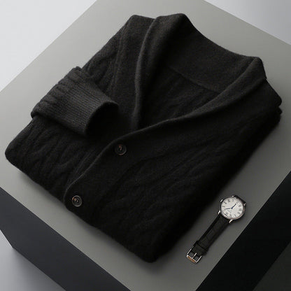 Warm Pure Wool Crew Sweater