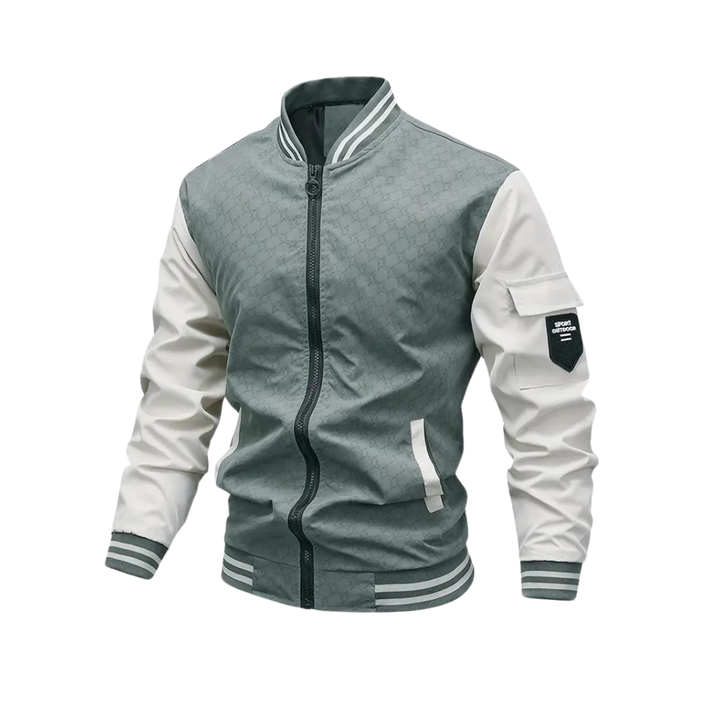 Men's Slim Fit Baseball Jacket