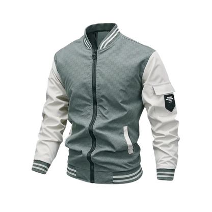 Men's Slim Fit Baseball Jacket