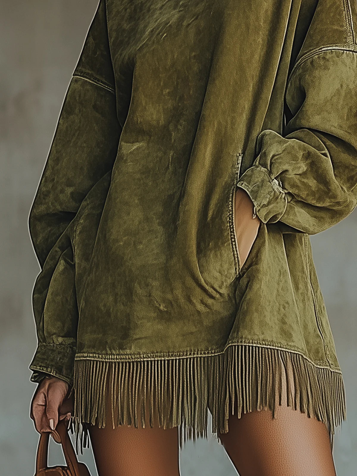 Soft Ruffled Women's Casual Dress