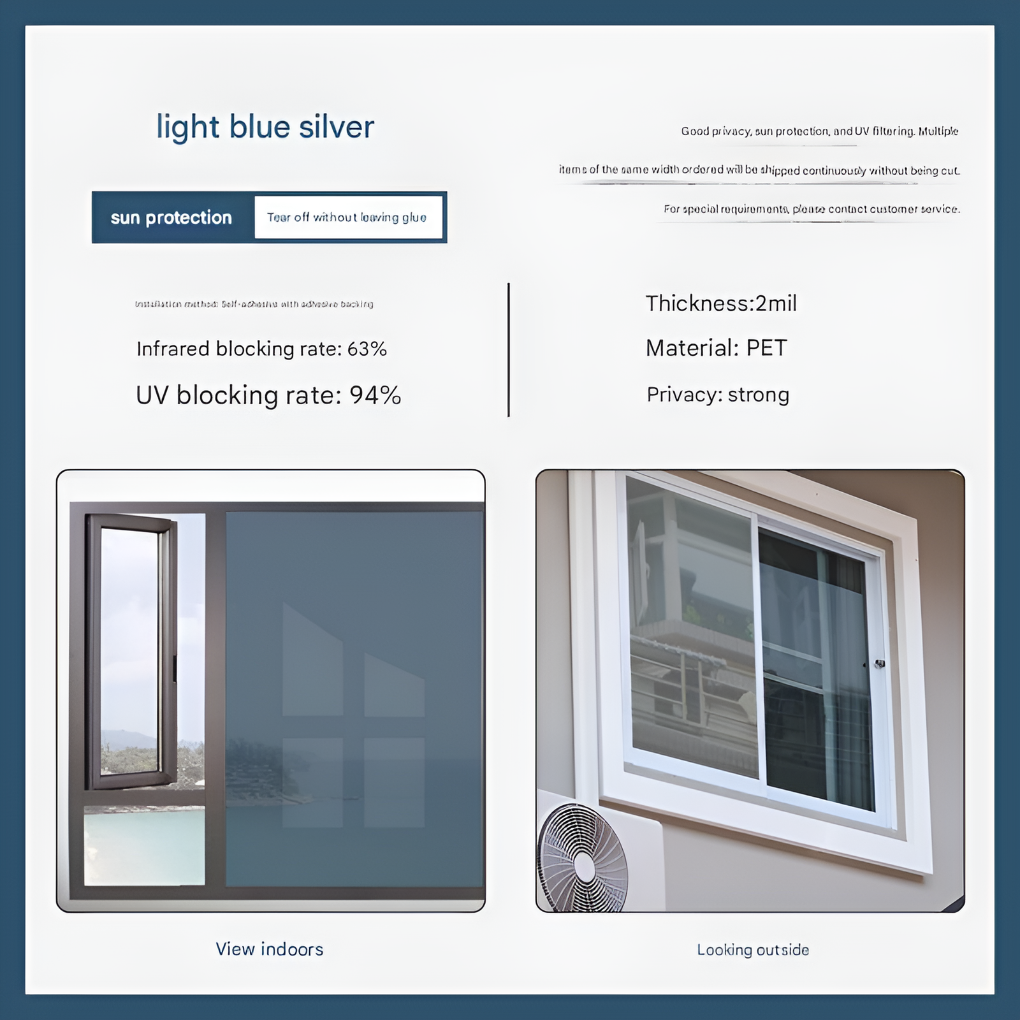 One Way Privacy Window Film