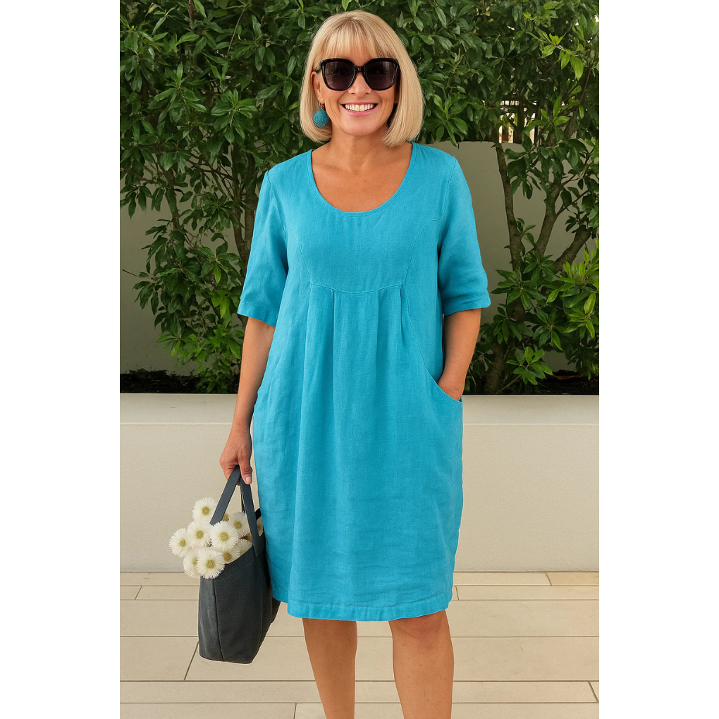Lightweight Casual Summer Dress - VibreMode