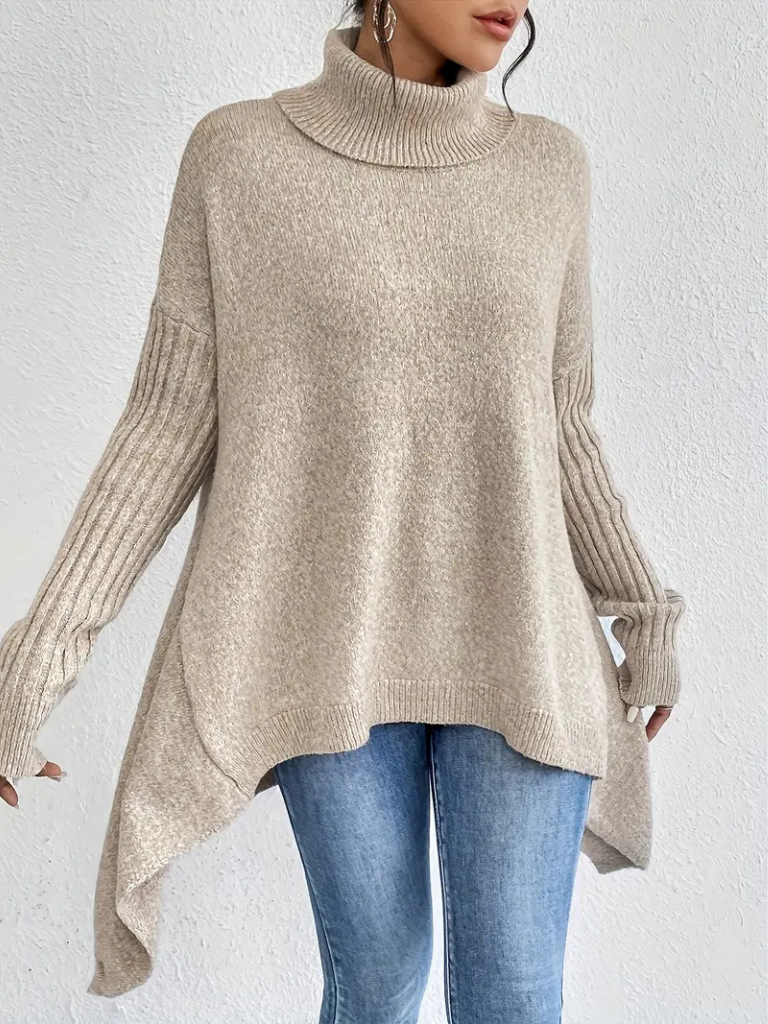 Classic Women's Long Sleeve Knit Sweater